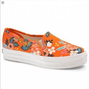 Keds x Rifle Paper Co Triple Decker Shoes